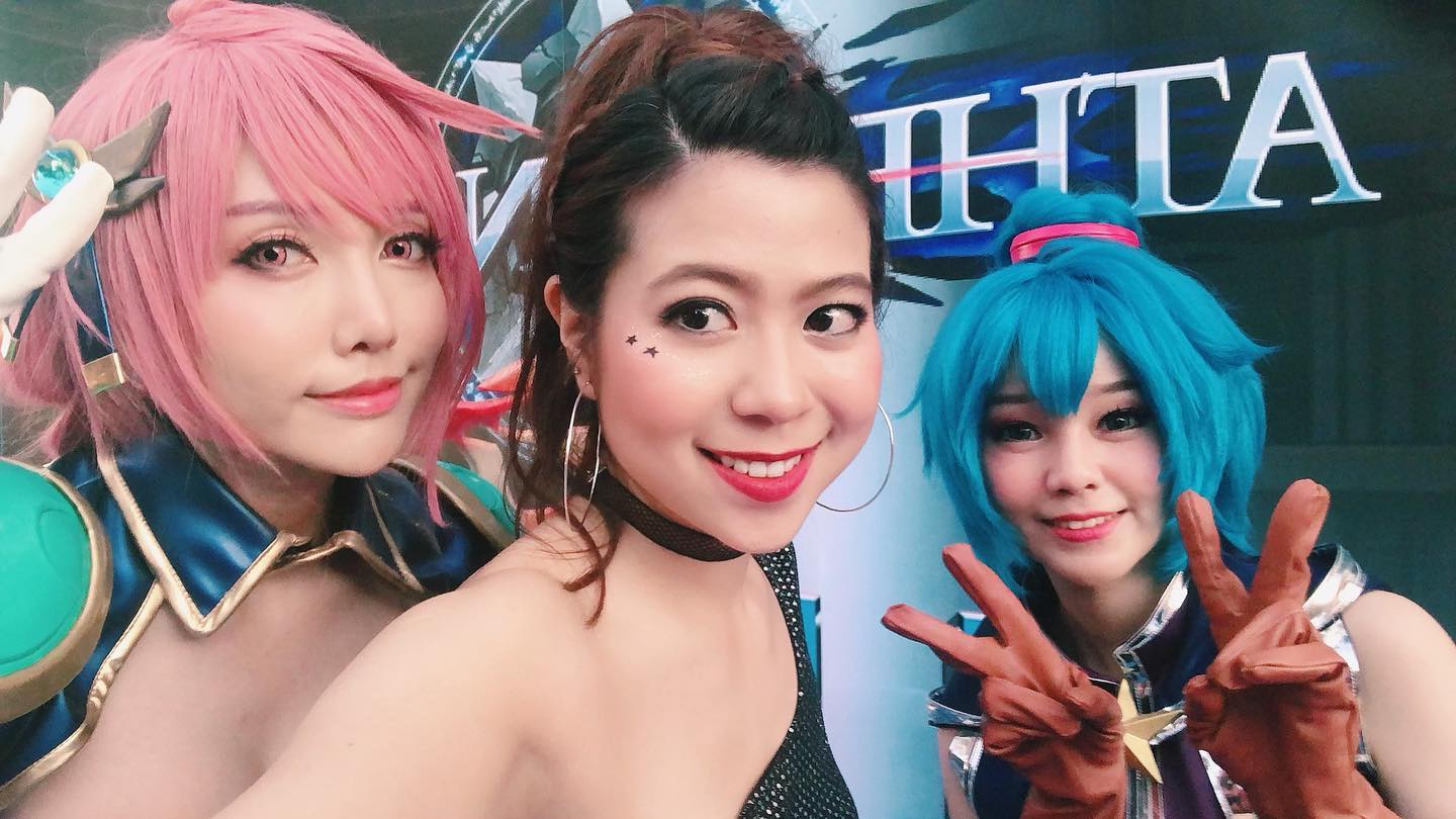 June at gaming convention event