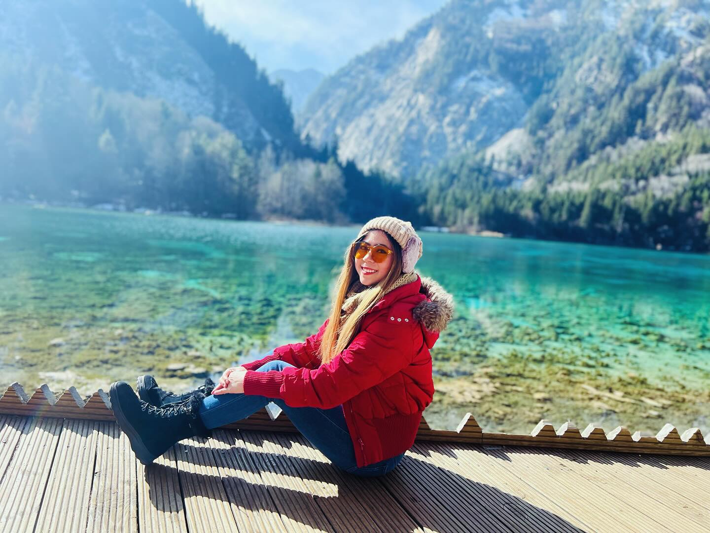 June Siriruk traveling internationally